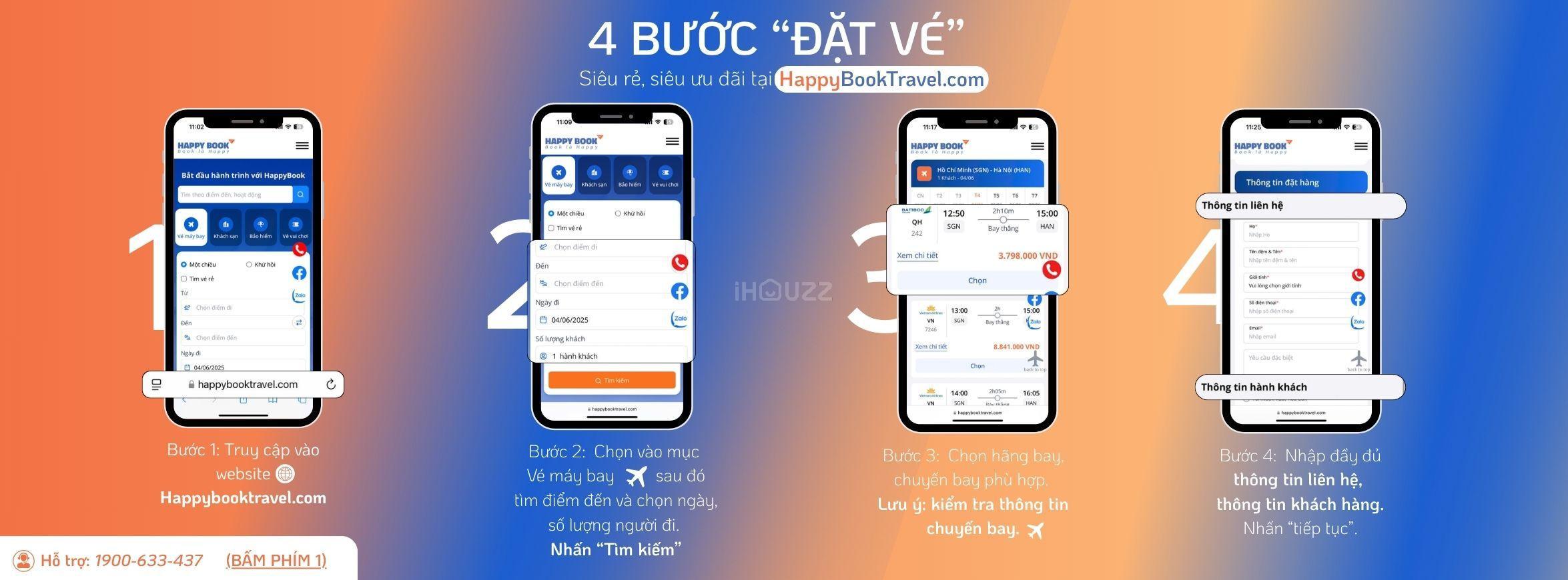 How to Book Flight Tickets at HappyBook Travel
